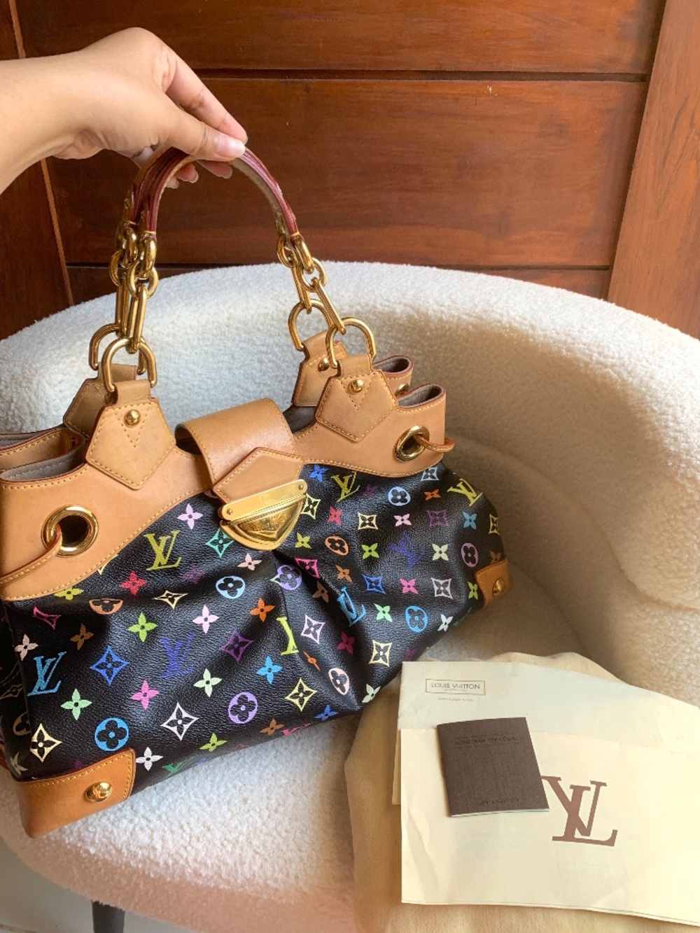 Louis Vuitton x Takashi Murakami Ursula Black multicolor